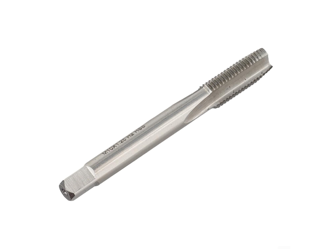 Macho De Rosca Esquerda Para M10 1, 25mm, Ferramenta De Corte Metal Hss Para Fresamento Em Torno Cnc, 80mm De