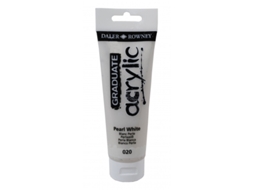Pintura Acrílica Graduate Daler Rowny 120 Ml (020 Branco Pérola)