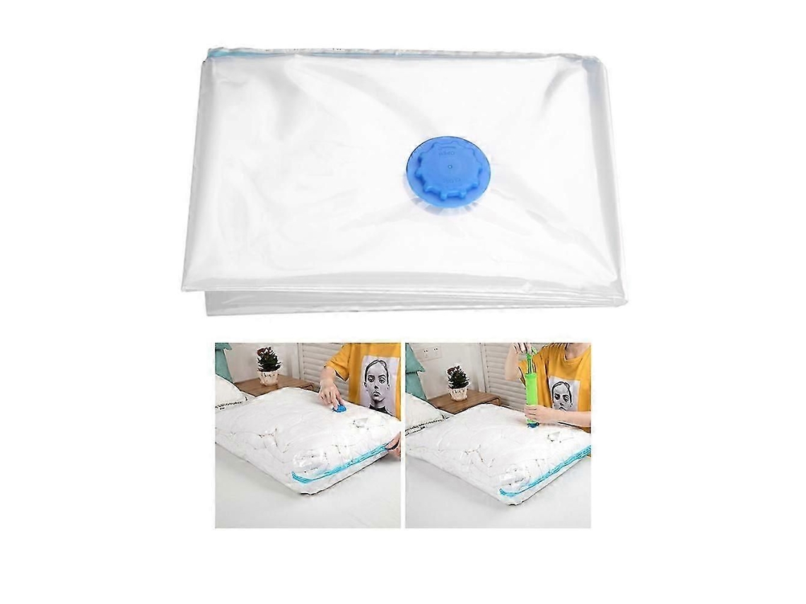 Saco De Armazenamento A Vácuo Para Roupas, Ideal Economizar Espaço E Organizar O Ambiente.