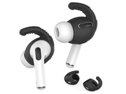 Capa de Silicone Ahastyle Pt 100 para Apple Airpods Pro, Ganchos Antiderrapantes Orelha, 1 Par Protetores Au Riculares Antiperda GOKOCO