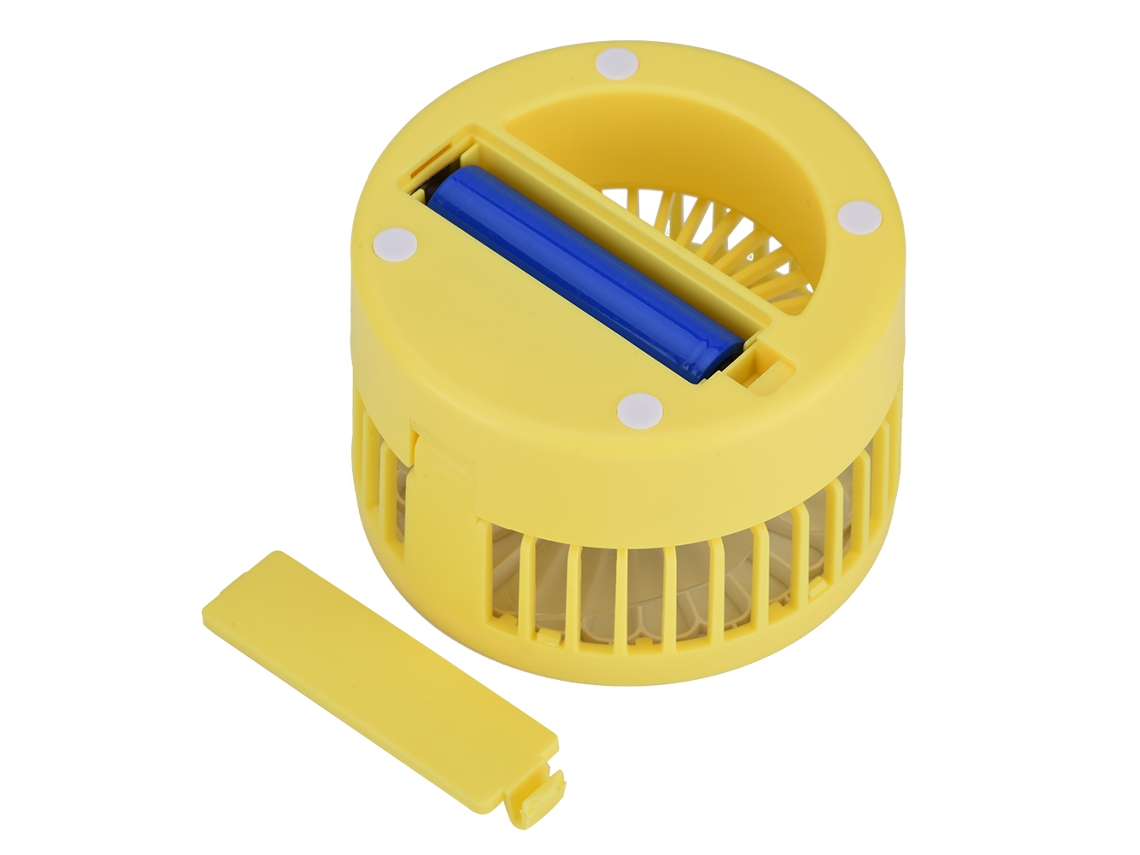 Ventilador Circulador De Ar Estilo Limão Ajuste De 3 Níveis Ventilador De Resfriamento Para Mesa Usb Amarelo