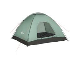Tenda de camping 2 pessoas com porta, mosquiteiro e bolsa BTFORUS