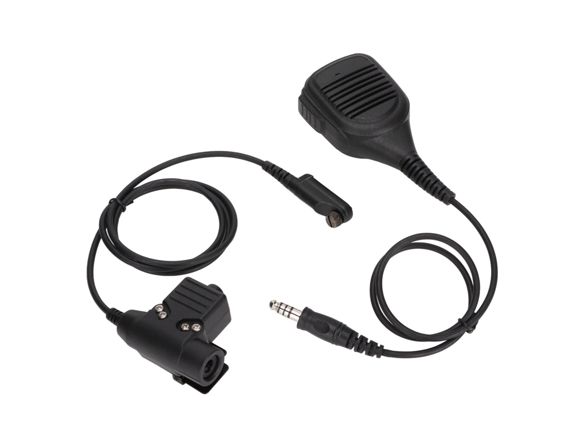 Aetheria microfone de Ombro com Alto falante para Rádio Bidirecional Hytera Pd600 Pd602 Pd605 Pd662 Pd665 Pd680 X1p X1e