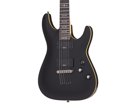Schecter Demon-6 Aged Black Satin