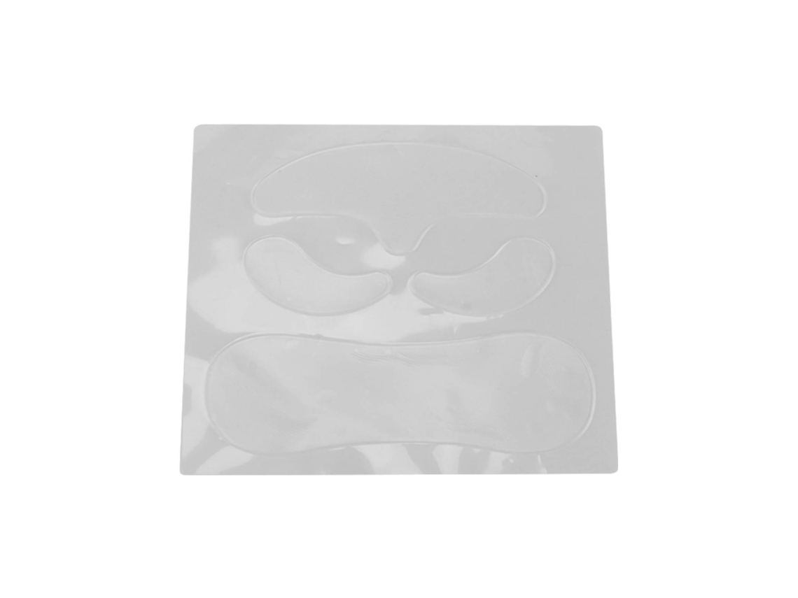 Almofadas de silicone reutilizáveis para rugas no peito, pescoço, rosto e busto.