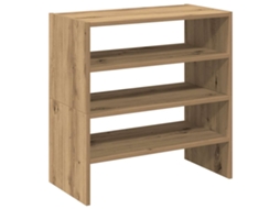 Shoe Rack, Shoe Racks Vidaxl Marrom Madeira Processada (n/a)