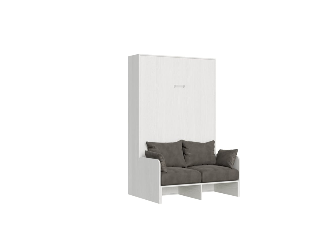 Cama Vertical Kentaro Cinza ITAMOBY Branco (220x80x100cm)