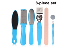 Em 1 Conjunto de Pedicure de Arquivo de Placa de Pé Conjunto de Lixa de Pé de Pé de Pedicure e Removedor Cuidados com Os Pés JEDBESETZT