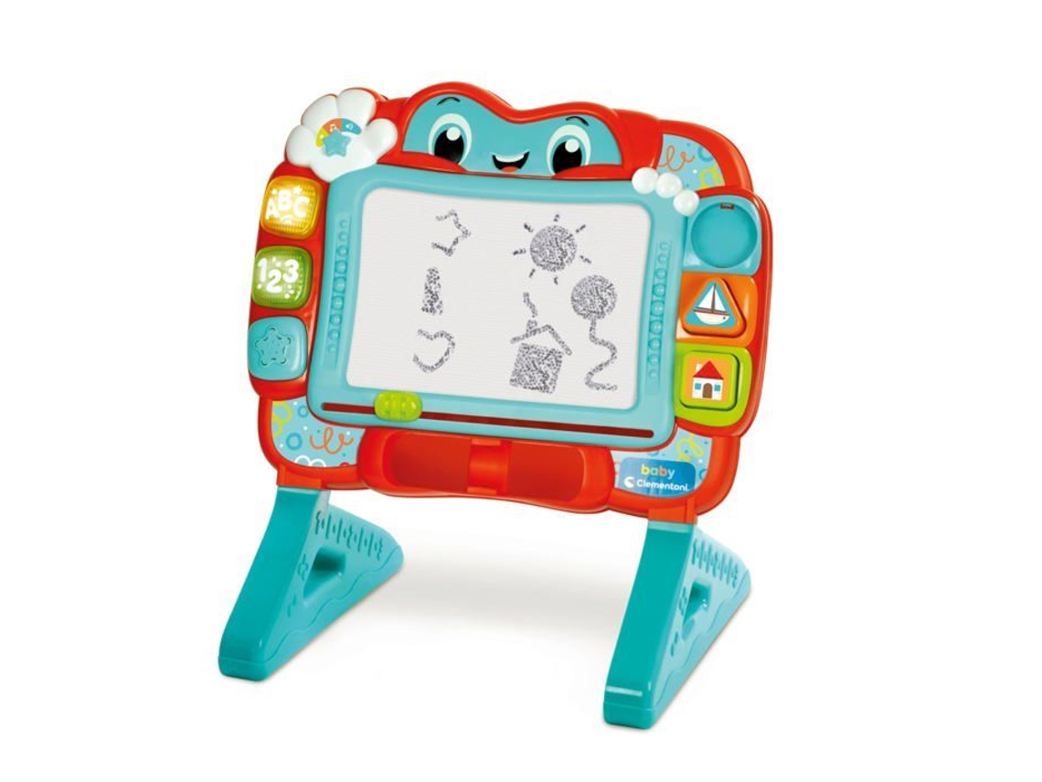 Tabela Magnética Interativa Clementoni Baby Lousa Multicolorido Educativo 18 Meses E Mais