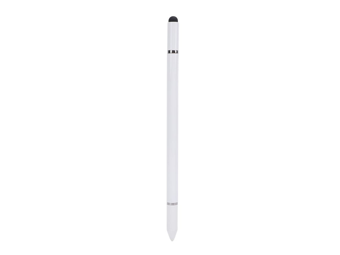 Lápis Stylus 3 em 1 Alta Sensibilidade Tela Capacitiva Display Branco S/MARCA