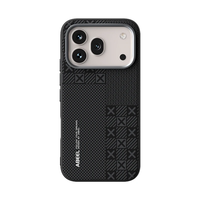 Capa Magnética Para Celular (honor Magic8 Pro Air) Com Textura De Fibra De Carbono E Protetor De Lente De Metal, Capa Rígida.