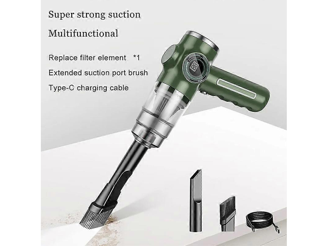 Mini Aspirador De Pó Portátil Para Carro Sucção Super Potente, Sem Fio, Compacto E Super Portátil! Hk Brilvibera