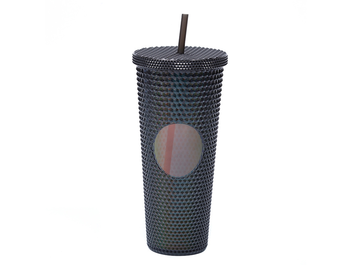 Copo LAXISCREED 710ml Tampa Anti vazamento Canudo