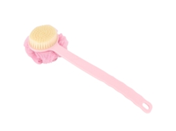 Cepillo De Baño Com Cabo Longo E Buraco Para Pendurar Para Exfoliar O Corpo
