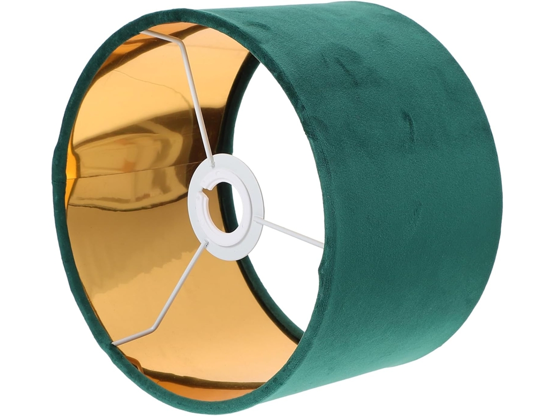Capa Para Abajur De Mesa Em Tecido De Veludo Dourado, Capa Decorativa Para Luminária