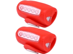 2 Unidades De Luz Traseira Para Bicicleta, Luzes Estroboscópicas Led,