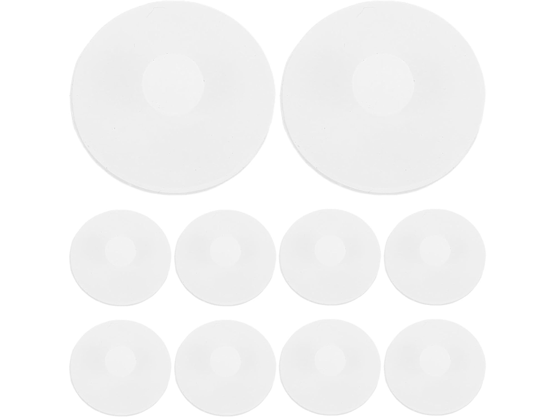 10 Tampas De Silicone Para Garrafas De Água, Antivazamento, Para Copos E Bebidas, Substituição Ideal Para Piqueniques 10 Tampas De Sili Gokoco