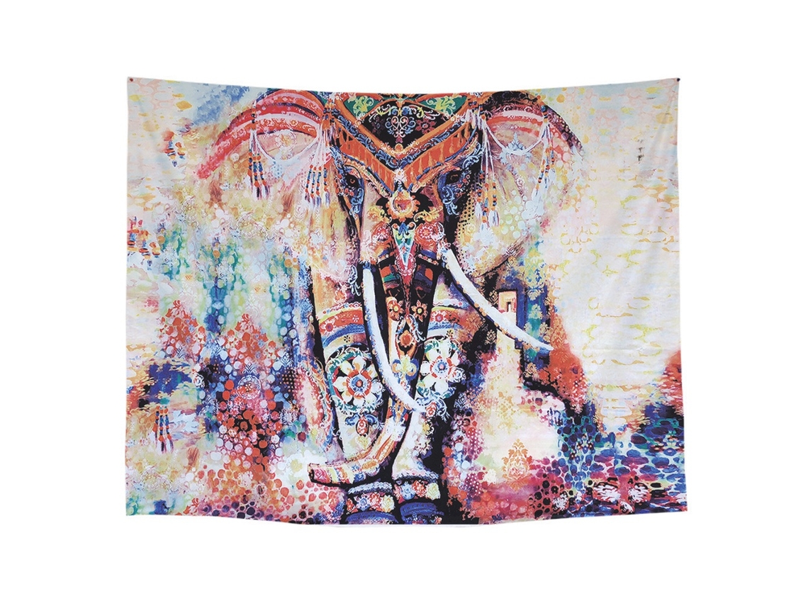 Toalha De Praia Tapete Tapestry Estilo Elefante Pendurado Para Piquenique 150x200cm