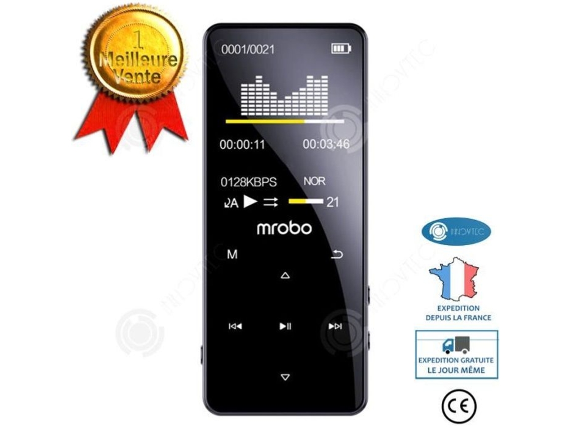 MP4 16G Card Student Player Touch Screen Bluetooth 5.0 Alto falante HIFI Alto falante Qualidade de som Mini Walkman portátil INNOVTEC