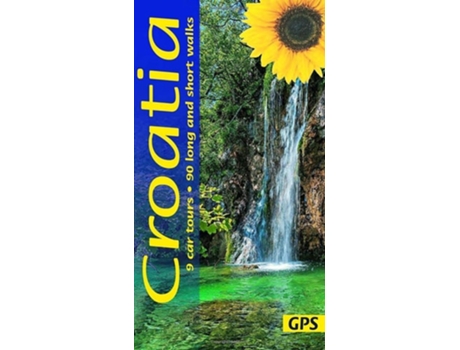 Livro Croatia Sunflower Walking Guide de Sandra Bardwell (Inglês)