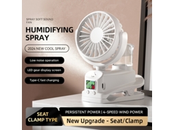 Esta É uma Unidade Combinada de Ventilador e Humidificador com Configurações Ajustáveis de Fluxo Ar Humidade, Uso Simples STELASPLEN