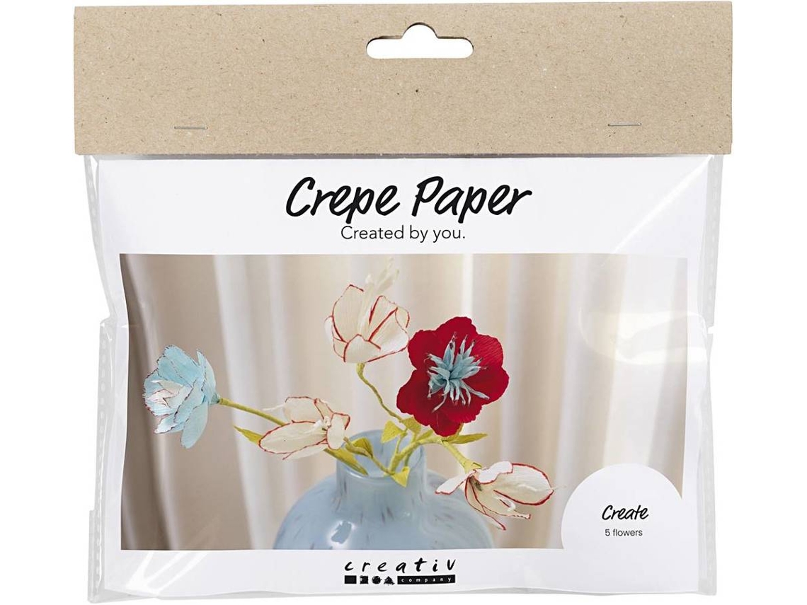 Kit DIY Creativ Flores Crepe 