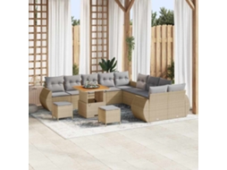 Vidaxl Conjunto De Sofá De Jardim 13 Unid. 13-número De Lugares