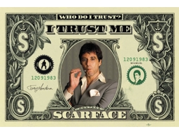 Póster GF Scarface Scar Man (91.5x61 cm)