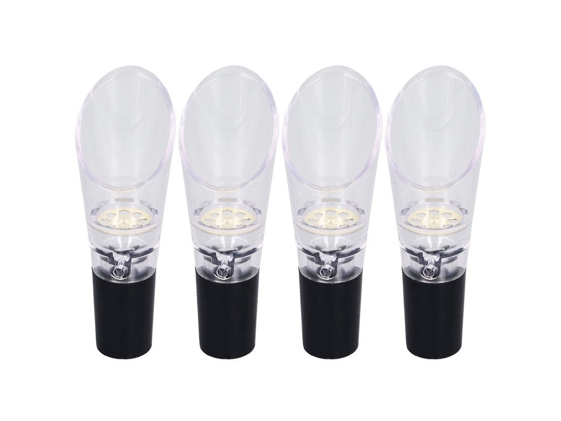 4pcs Descantador de Vinho Aerador com Bico | S/MARCA