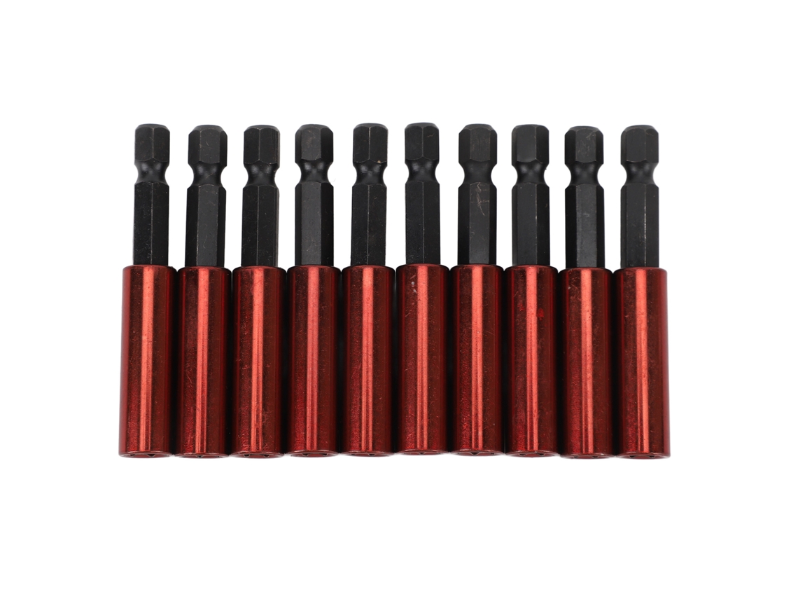Kit de 10 Bits Parafusadeira com Extensão Hexagonal