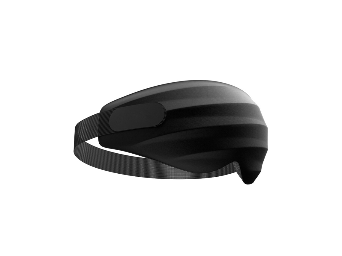 Máscara de Dormir 3d com Contornos, Bloqueio de Luz para um Sono Reparador, Perfeita para Casa, Viagens e Cochilos. Preta AQUAFORGE