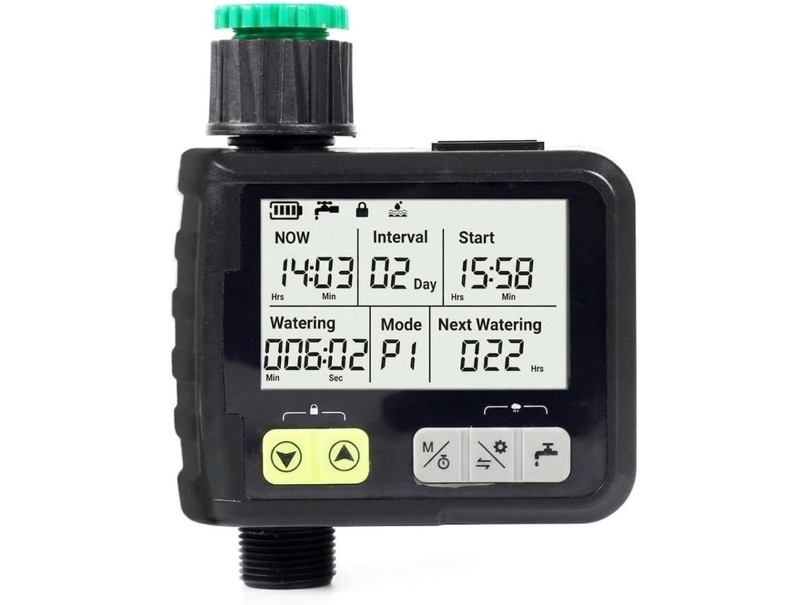 Temporizador Inteligente Programável Para Mangueira Com Sensor De