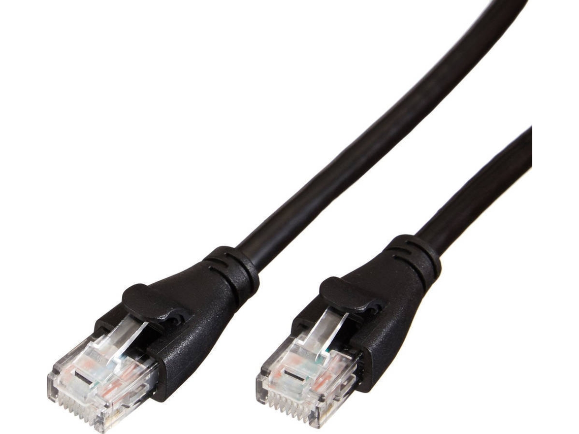 Cabo de Rede AMAZON (RJ45 - 3 m - Preto)