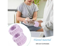 Toalhas Tnfeeon Pulse para Lavar o Rosto, Tiras de Limpeza Superabsorventes para Higiene Facial, 4 Pares de Tiras Sólidas