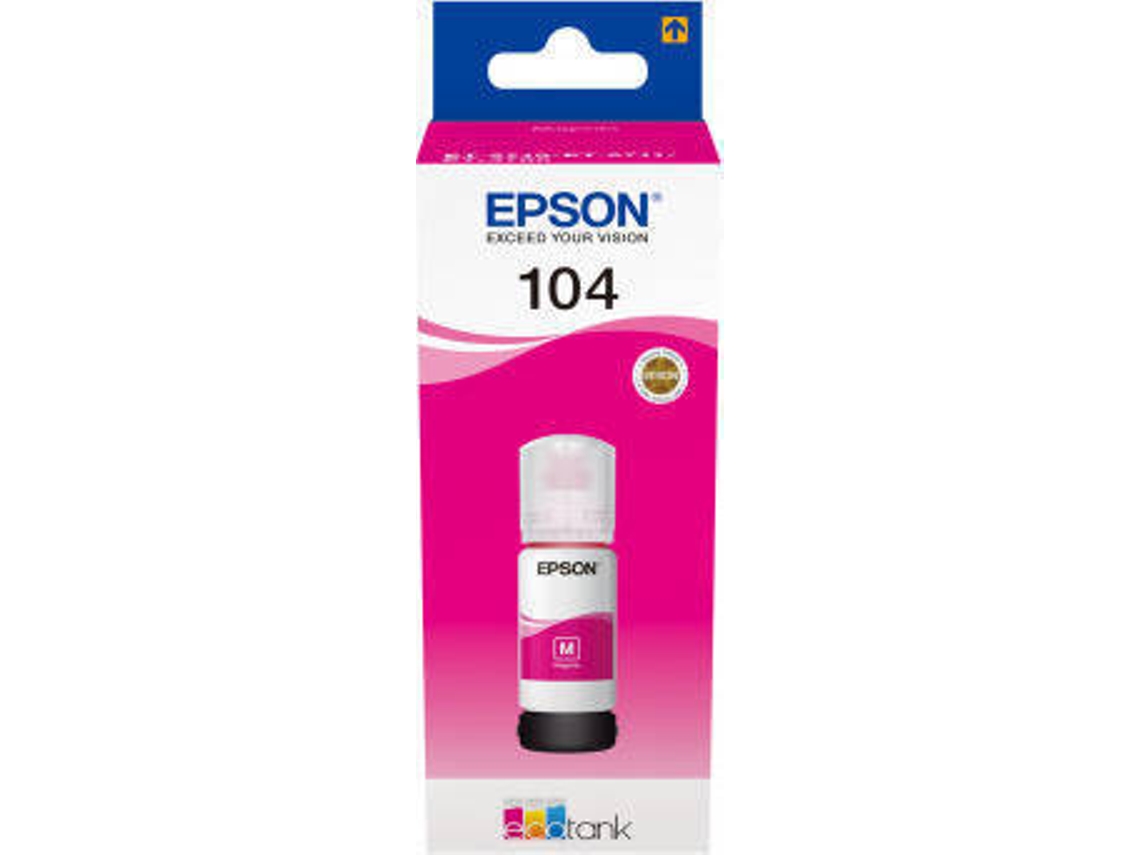 Tinteiro EPSON 104 Eco Tank C13T00P340 Magenta