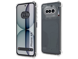 Capa Tumundosmartphone Transparente De Silicone À Prova De Choque Para Nothing Phone 4a 5g