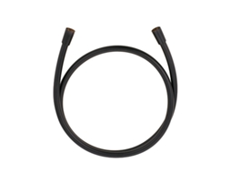 Mangueira De Duche Kludi Suparaflex Dn 15, Comprimento De 1600 Mm, 6107239 00, Cor Preto Mate