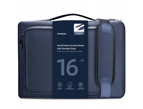 Bolsa para laptop à prova d'água Innostyle de 15, 6 e 16 polegadas com alça Omniprotect