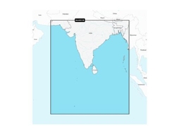 Mapa do subcontinente indiano NAVIONICS SD