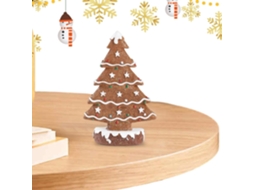 Escultura De Resina Em Formato De Árvore De Natal Para Decoração De Mesa |