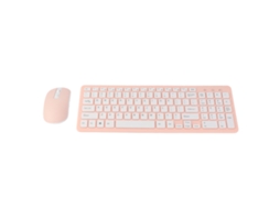 Teclado e mouse sem fio para jogos Gold Light (3 velocidades)