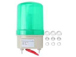 Luz de Alerta Led Berm com Som para Emergência 220VAC Verde S/MARCA