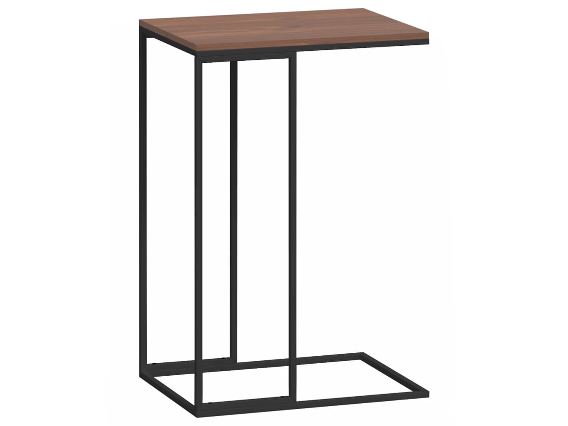Side Table, Side Tables Vidaxl Preto Madeira Processada (40 X 30 X 59 Cm)