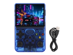 Console portátil de jogos EOOCOO, joysticks duplos, tela 3,5 polegadas