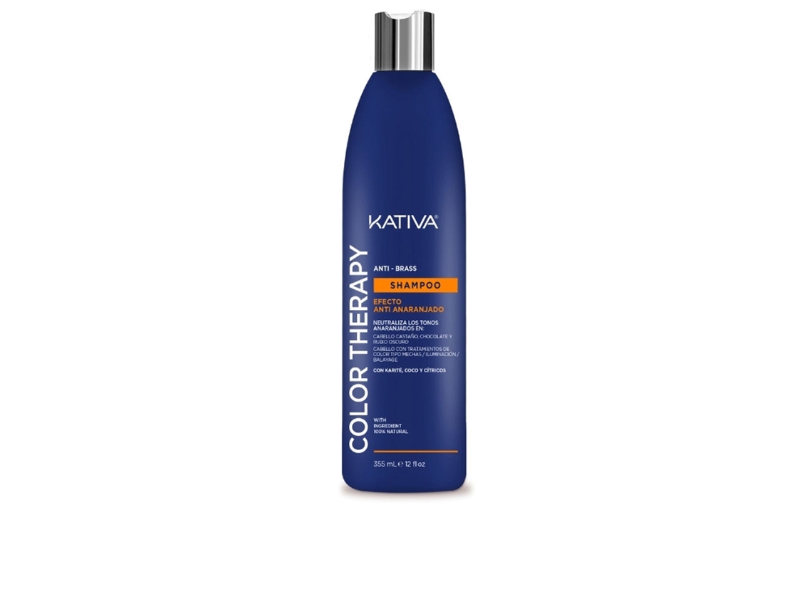 Color Therapy Shampoo Anti efeito Laranja KATIVA 355 Ml