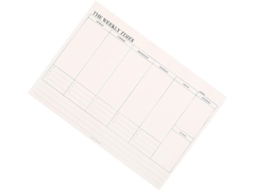 Bloc-notes Agenda Blanc En Papier Para Planificador De Tâches E Prémio De Notas, Bureau Et Étude