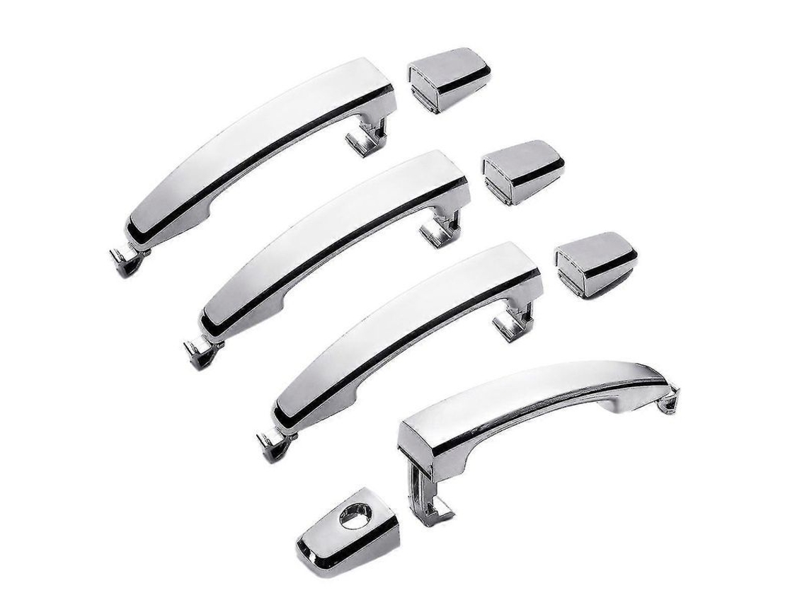 4pcs Capas De Alça Externa De Porta Em Abs Cromado Para Captiva Sport Aveo Saturn Vue 96468254 96468266