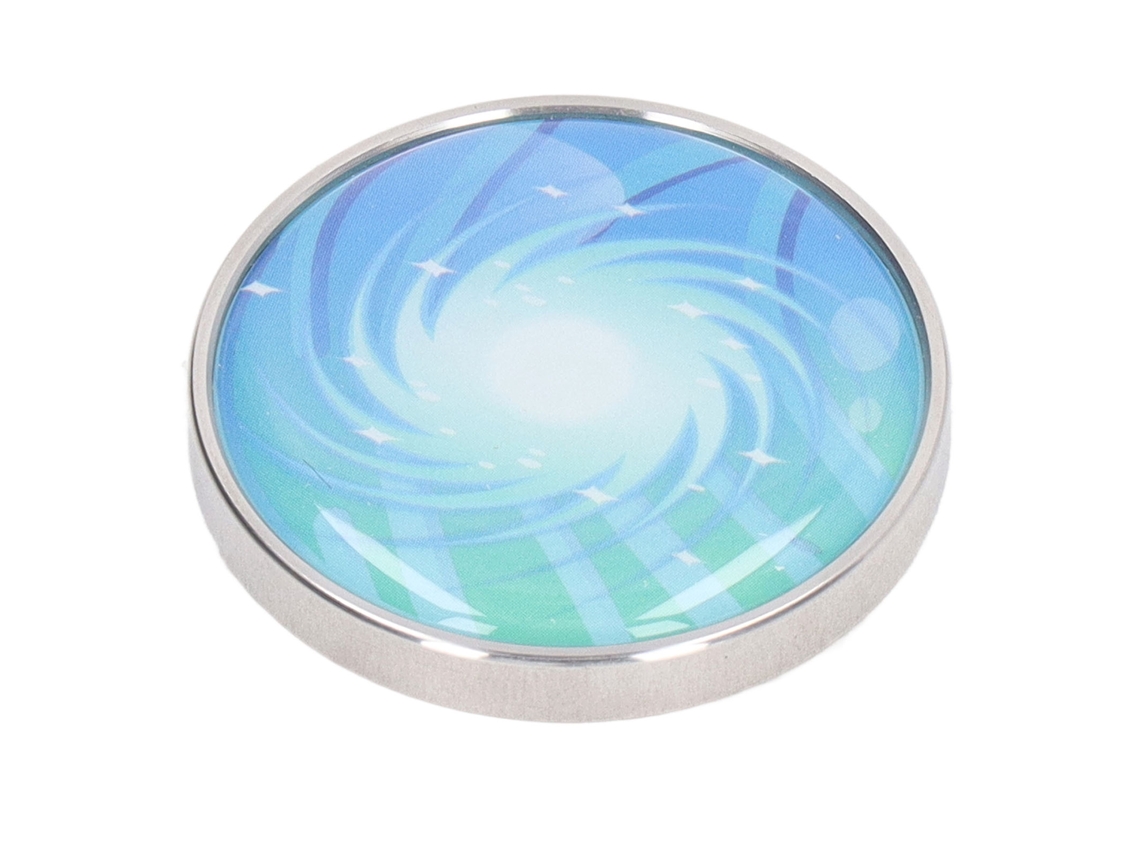 Primerox brinquedo Giratório de Mesa Giroscópio de Aço Inoxidável Alivio de Estresse Padrão Colorido