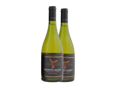 Vinho branco VIÑA MONTES Alpha Special Cuvée Chardonnay Valle de Leyda (0.75 L - 2 Unidades)