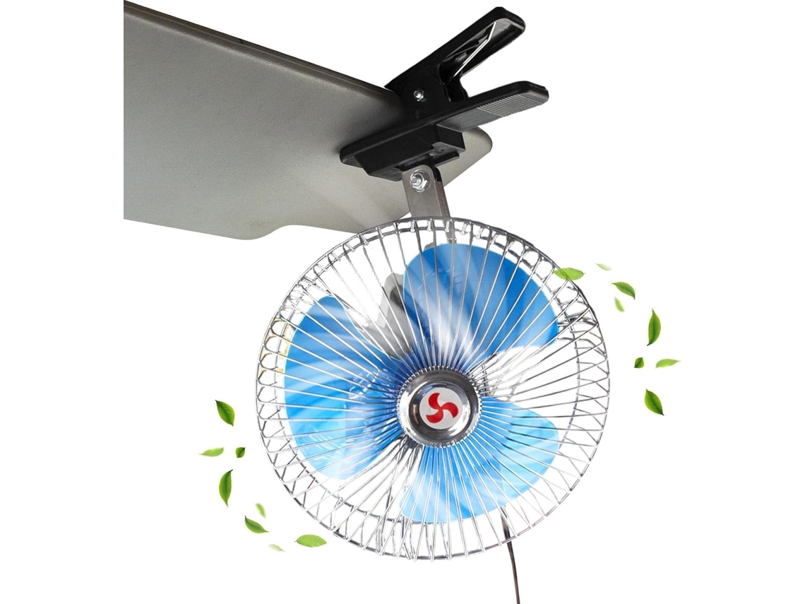 Ventilador De Refrigeração Para Carro 24v Com Fixação Por Grampo